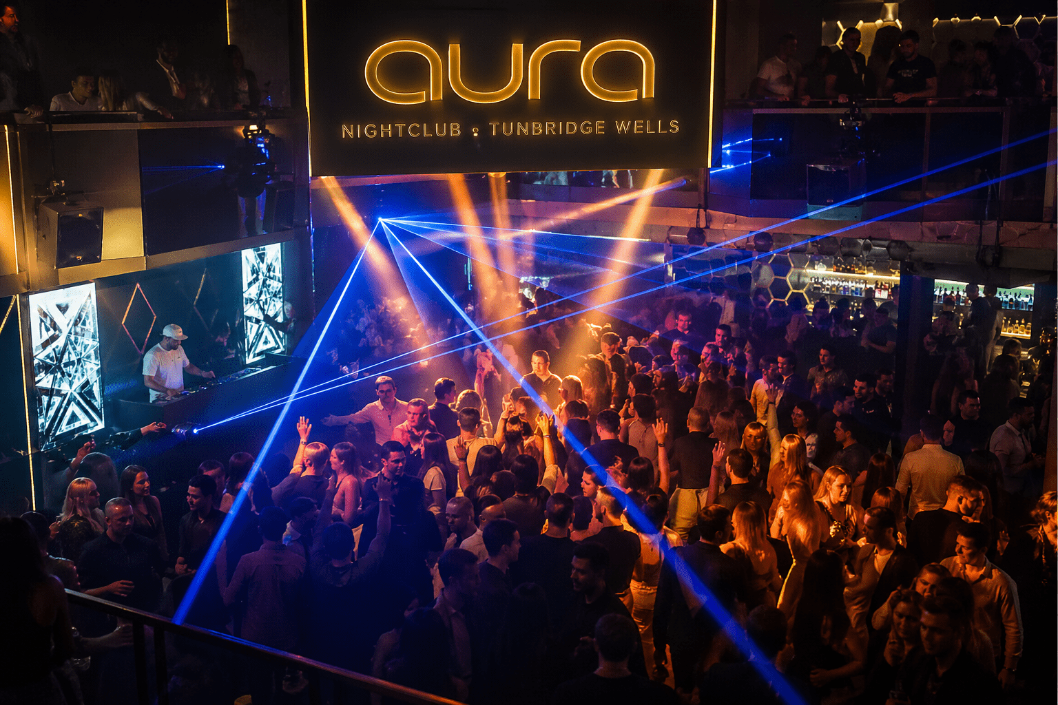 VIP Booth at Aura Club
