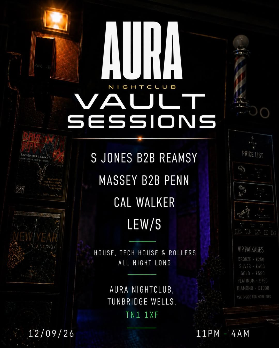 WE’RE BACK!This time we take over @auratwells 😎With more DJs, a bigger space and a top of the range sound system…only more fun is going to be had 😉S Jones b2b ReamsyMassey b2b PennCal WalkerLEW/STICKETS @ FATSOMA - LINK IN BIO18+NO ID NO ENTRYShare this around and let’s make it one to remember!