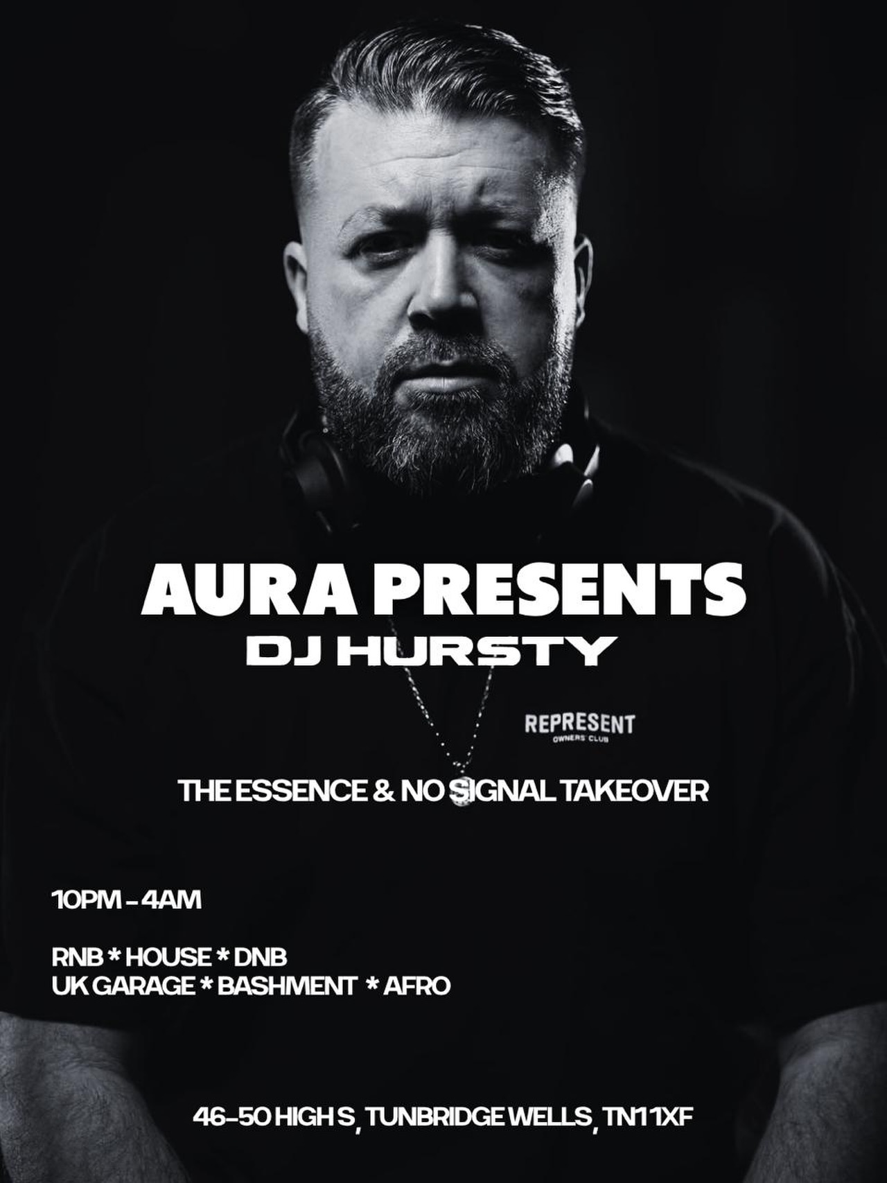 AURA PRESENTS THE @djhursty WEEKEND TAKEOVER 🤭😏So nice, we had to get him twice ✌🏽See you guys on the dancefloor, it’s going off!#auratunbridgewells #party