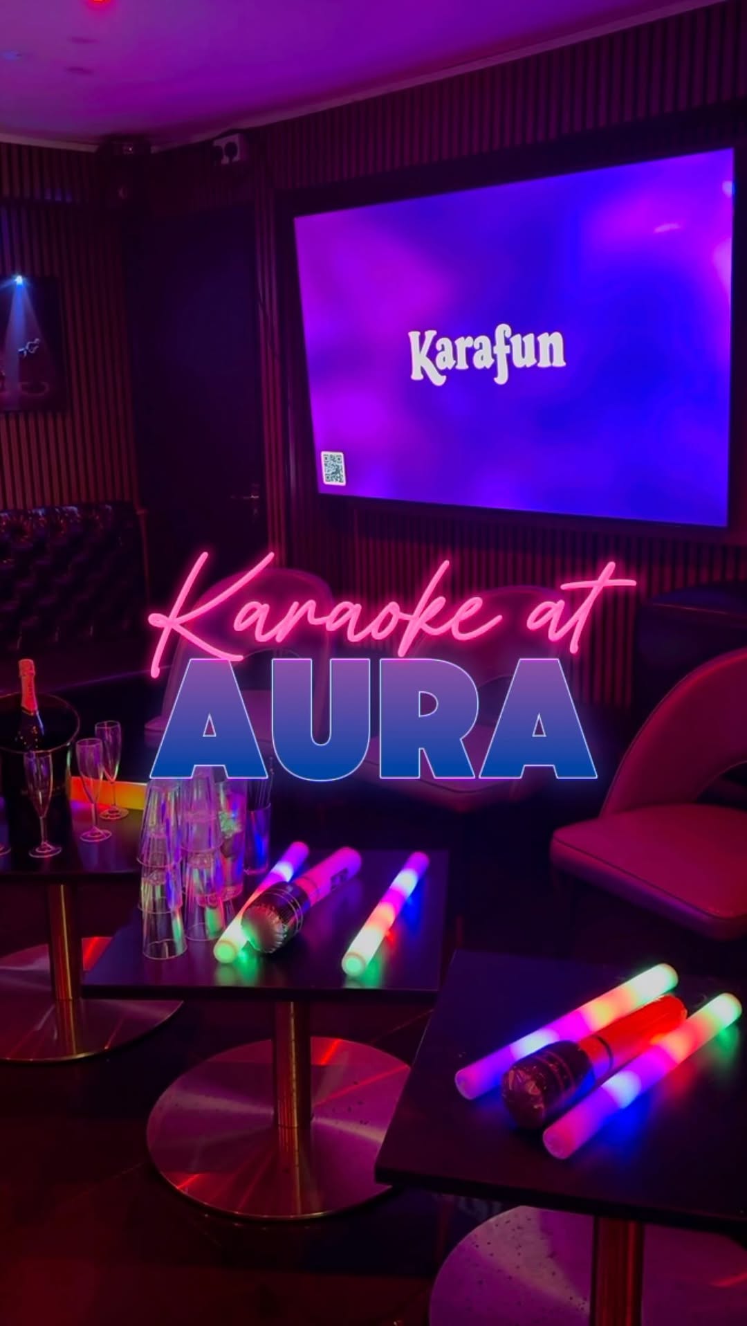 ad • looking for something different for your next night out? 🎤✨private karaoke rooms, cocktails flowing, and a FREE photo booth to capture it all at @auratwells 📸🥂dance & sing your heart out 🫶🏻£15 per head for a minimum of 6 people, giving you full access to the Karaoke Room for up to 2 hours 👏🏻you can make it extra special by upgrading to £20 per head and each guest will enjoy a compliment welcome drink to kick off the night in style 🥂make Aura your next night out! 🥳#karaokeroom #karaokenight #auranightclub #auratunbridgewells #karaokefun
