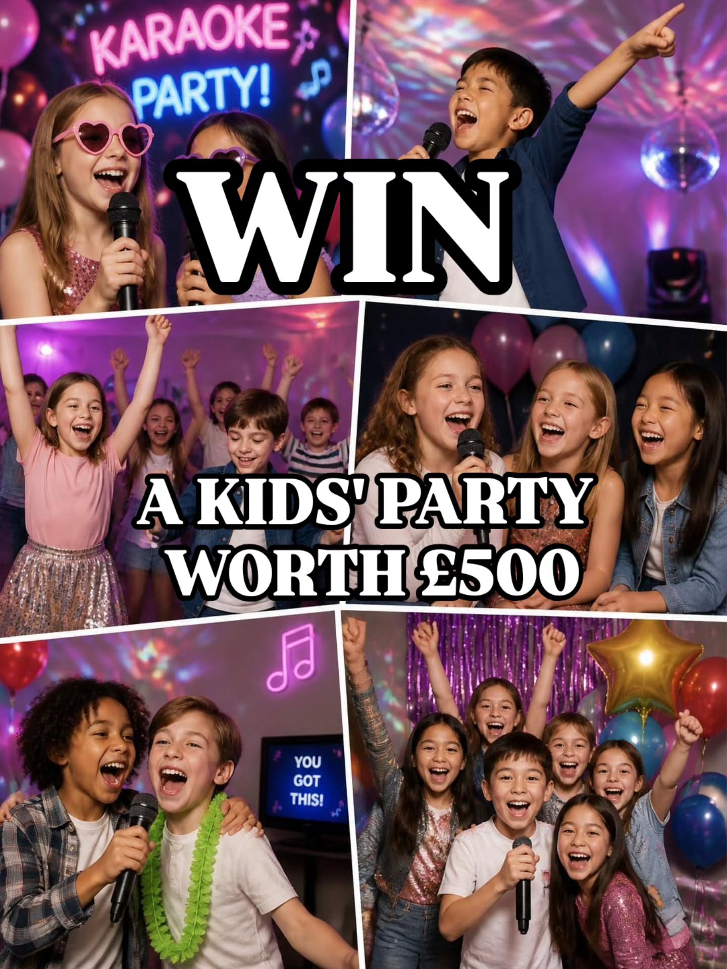🎁 WIN a kids' birthday party (worth £500) at @auratwells 🎈🎉Parents of Tunbridge Wells, we are giving one lucky family the ultimate stress-free celebration! Win a 2-hour Kids' Party for up to 30 children (plus supervising adults) at Aura...and you will get to choose the vibe: DISCO or KARAOKE!🎤🕺👑 What You’ll Win:
💃 2-Hour Private Disco or Karaoke Session
🏰 Free Dry Hire of Aura's premium venue space
🎶 Custom Party Playlist (tailored to your kid’s favourite tunes!)
📸 Photo Booth complete with personalized custom graphics for the birthday star
🍕 Bonus: 50% OFF all food and soft drinks for your party guests!🤩TO ENTER:
💫 Follow
@thetunbridgewellsmummy
@auratwells
@exclusivetunbridgewells💫 Tag a fellow parent in the commenta (1 tag = 1 entry, more tags = more entries)💫 Share the post on your stories and tag us⏰ The giveaway closes on Friday 28th of August, and the lucky winner will be announced on my stories the following day.Good luck everyone! 🍀🤞🏼T&Cs apply. Suitable for up to 30 kids plus supervising adults. Food and drink packages available at a 50% discount. Must be redeemed in person in Tunbridge Wells by 31st August 2027.#TheTunbridgeWellsMummy #giveaway #TunbridgeWells #TunbridgeWellsMums #TunbridgeWellsLifeWhat's on Tunbridge wells, Birthday Party Tunbridge Wells, Venue Hire, Tunbridge Wells Family, Tunbridge Wells Business, Aura, Aura Tunbridge Wells, Birthday Party Hire, Kids Birthday party, win a kids party
